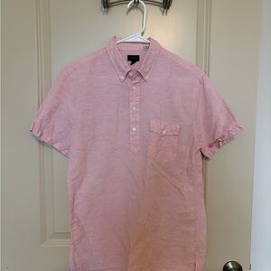 J. Crew Light Pink Casual Button Down Shirt